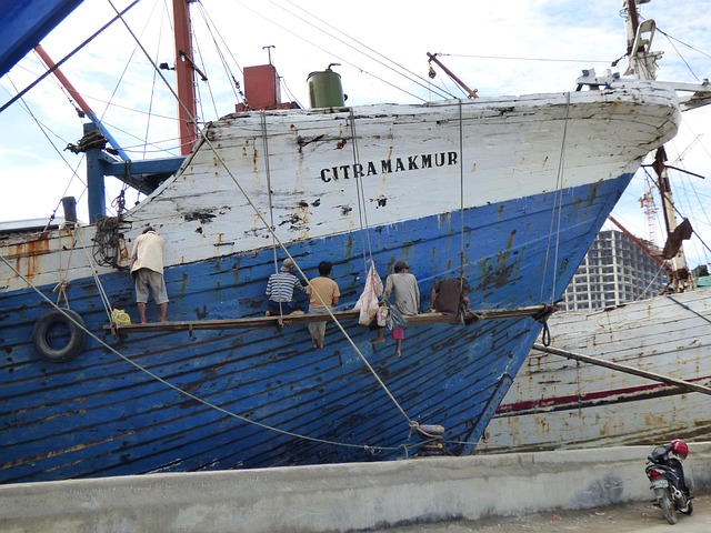 Jakarta, Indonesien, Schoner, Hafen