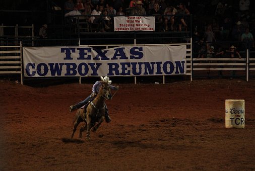 Free Rodeo Barrel Racing photo and picture
