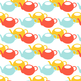 Free Teapot Pattern vector and picture
