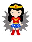 wonder woman, girl, super
