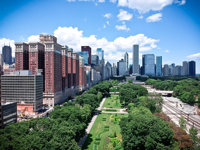 Free Chicago Drone photo and picture