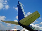 tail of b-707, boeing, jet