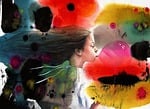 watercolor, portrait watercolor, art
