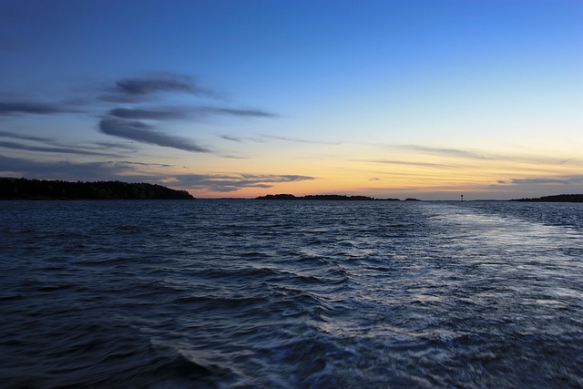 Ostsee, Meer, Sonnenuntergang, Wolke