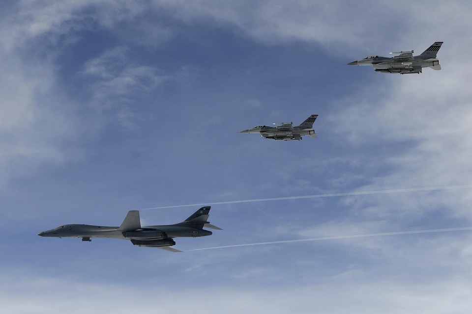 B 1b Lancer Bombardiman Ucagi Pixabay De Ucretsiz Fotograf