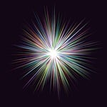 explosion, burst, dark
