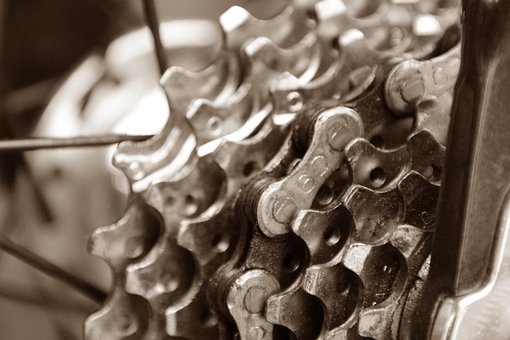 Fahrrad, Ritzel, Schaltung, Ritzel
