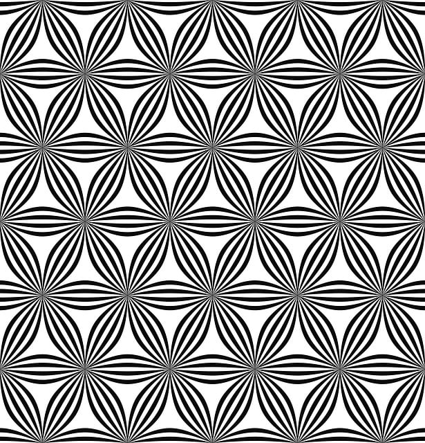 Free seamless pattern repeat illustration