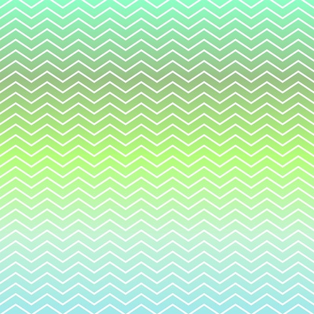 Free green line zigzag illustration