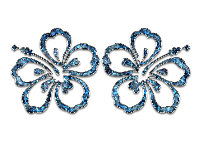 Free decor decoration blue illustration