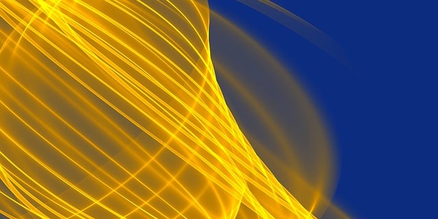 Free networks lines curved illustration