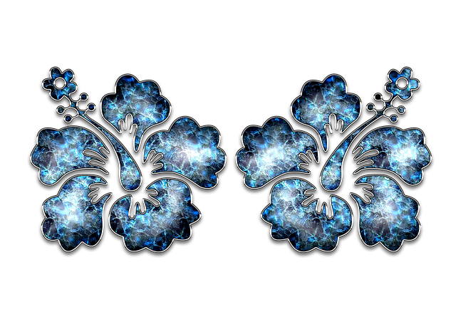Free decor decoration blue illustration