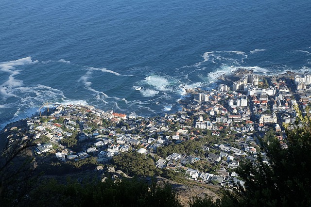 Bantry Bay, Cape Town, Vedere Aeriană