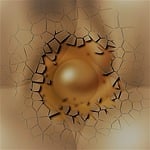 hole, wall, broken