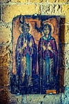 st andronikos st athanasia, icon, 16th century