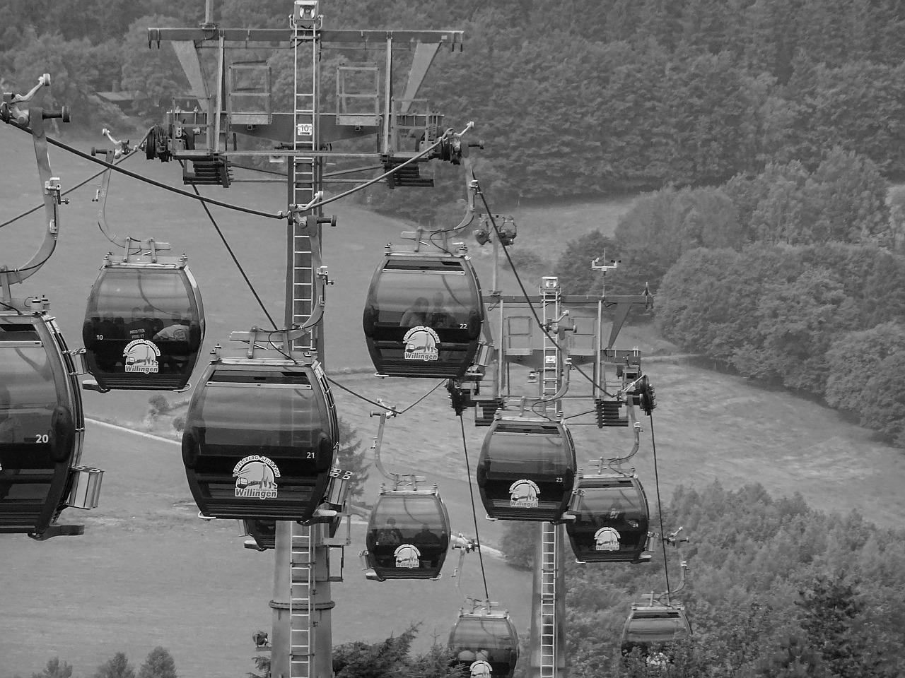 Cable Car - free online jigsaw puzzle photo