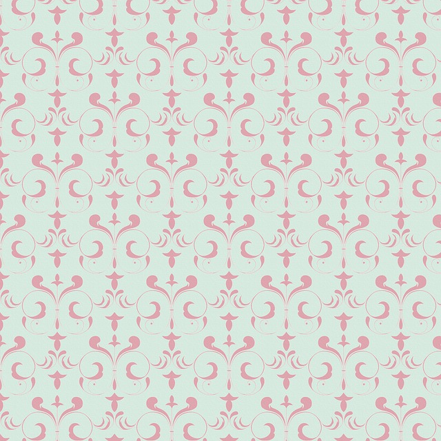 Free blue damask damask paper digital paper illustration