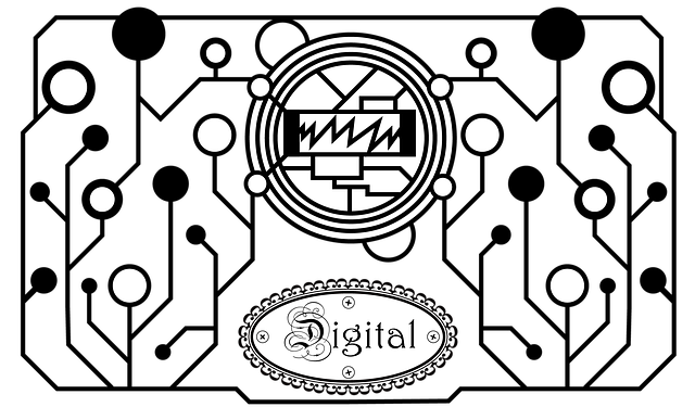 Free digital circuit as the circuit configuration illustration