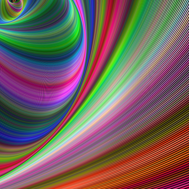 Free illusion background blend illustration
