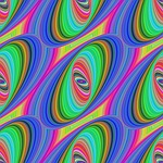 ellipse, pattern, elliptical
