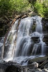 waterfall, water, fall