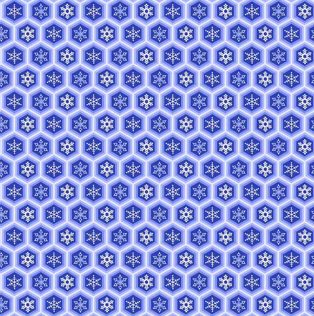 Free a hexagonal pattern unidirectional such hexagon seamless illustration