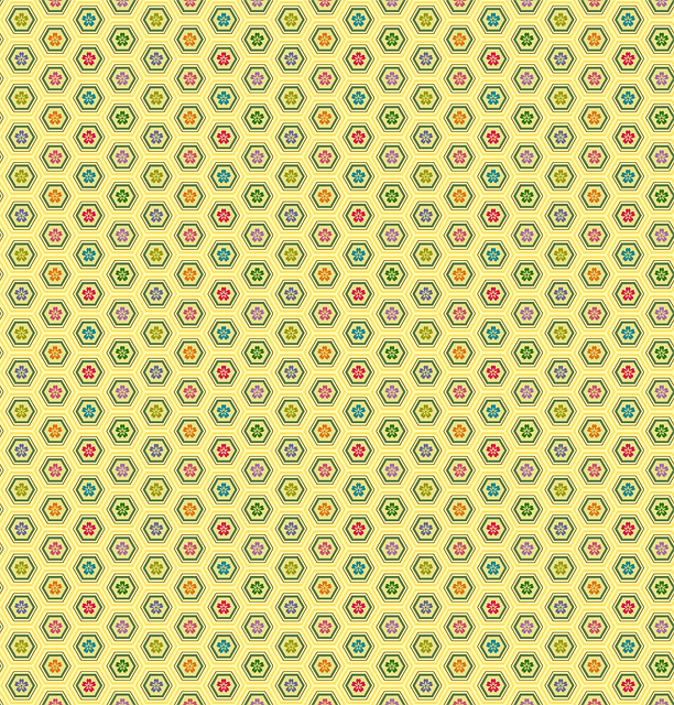 Free a hexagonal pattern unidirectional such hexagon seamless illustration