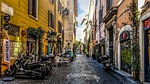 rome, trastevere, travel