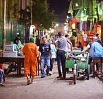 bazaar, market, east