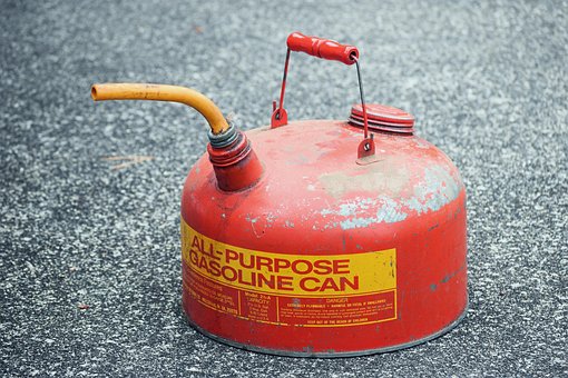 Benzin, Gas, Kan, Brændstof, Tank, Fylde