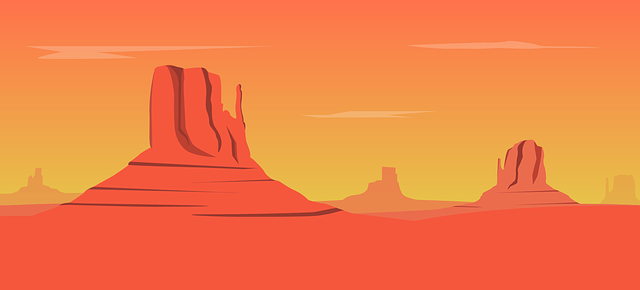 Free arches national park illustration
