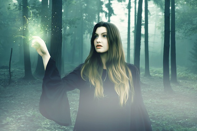 Hexe, Weiblich, Natur, Frau, Jung