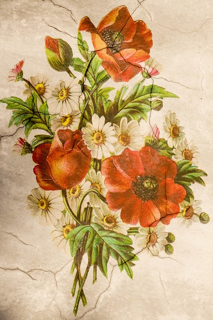 Download Poppy, Bunch Of Flowers, Nostalgic. Royalty-Free Stock ...