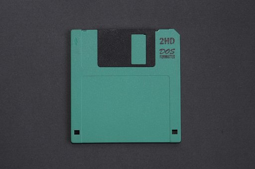 Grüne Diskette, Alte Technik, Lagerung