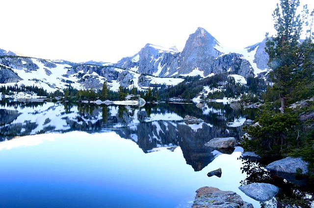 Windfluss, Wyoming, Gebirge