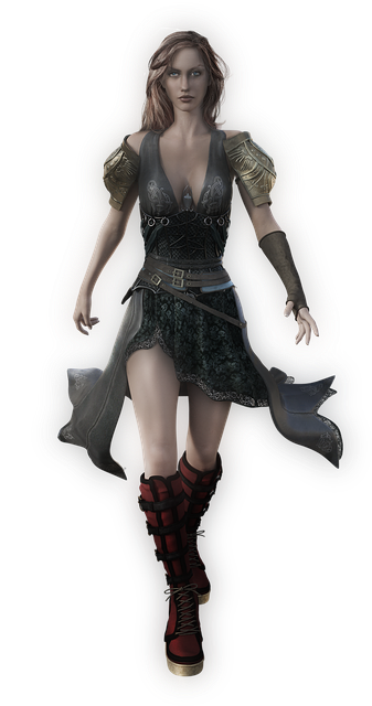Free warrior armor pretty illustration