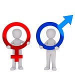 males, 3d model, isolated