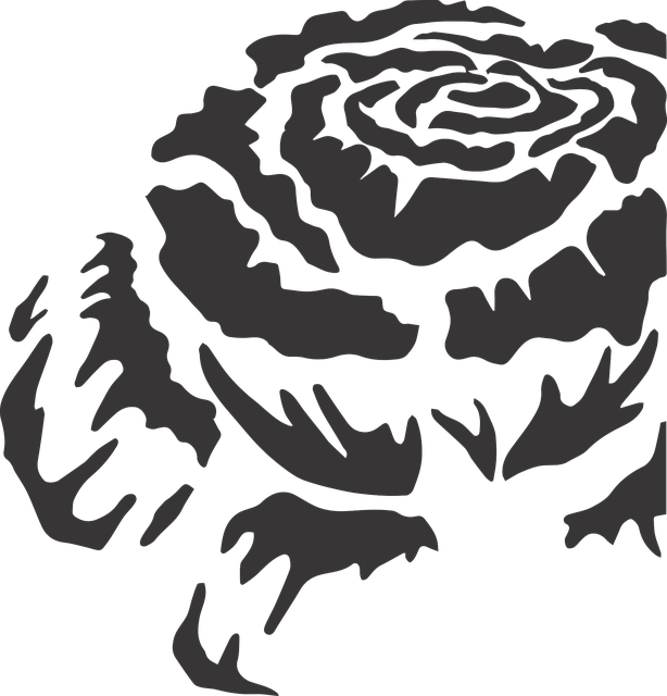 Free rose flower nature vector
