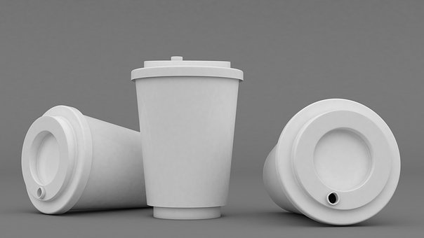 Glas, Plast, Kaffe