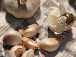 garlic, food, vegetables