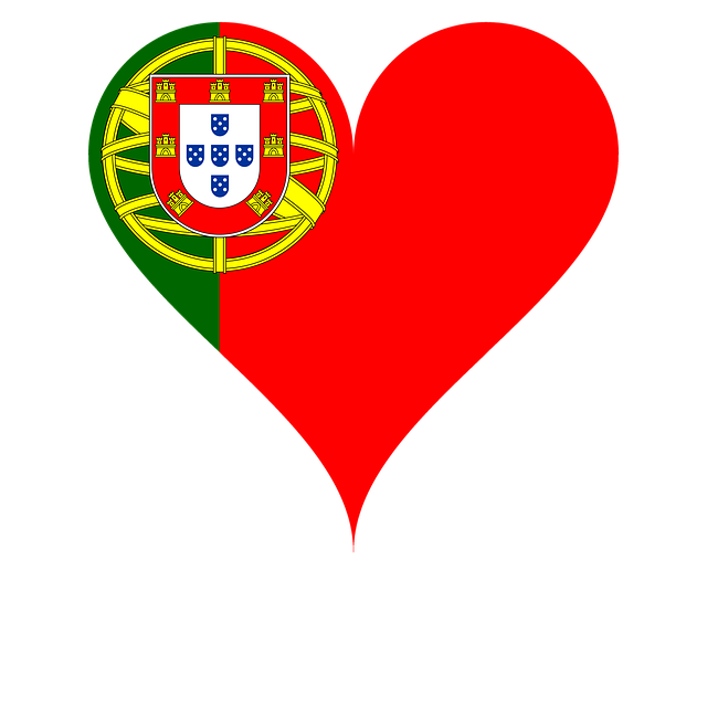 Hjerte, Elsker, Portugal, Flag