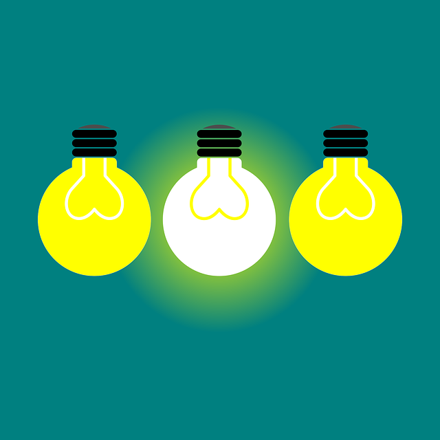 Lampe, Lys, Glød, Enkel, Flad, Glødende