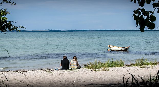 Strand, Sommer, Sommerstrand, Meer