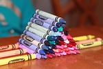 crayons, crayola, color