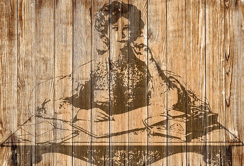 Free On Wood Shabby Chic photo and picture
