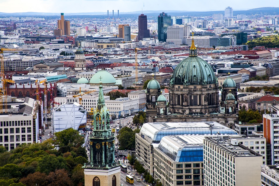 Berlin Skyline Berlin Hauptstadt Kostenloses Foto Auf Pixabay