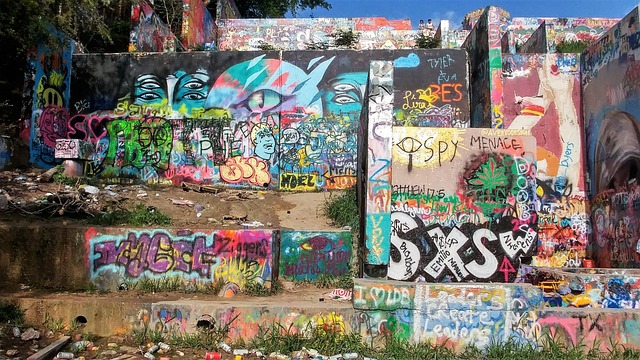 Free Graffiti Wall Austin Texas photo and picture