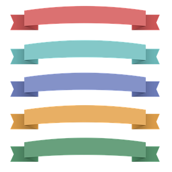 Free Color Banners Color Ribbons illustration and picture