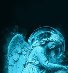 angel, statue, religion