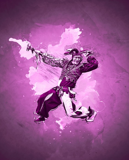Free jester fun entertainment illustration